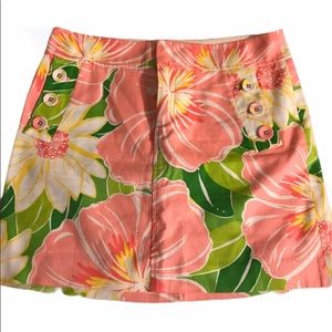 Lilly Pulitzer pretty flowered skirt💋